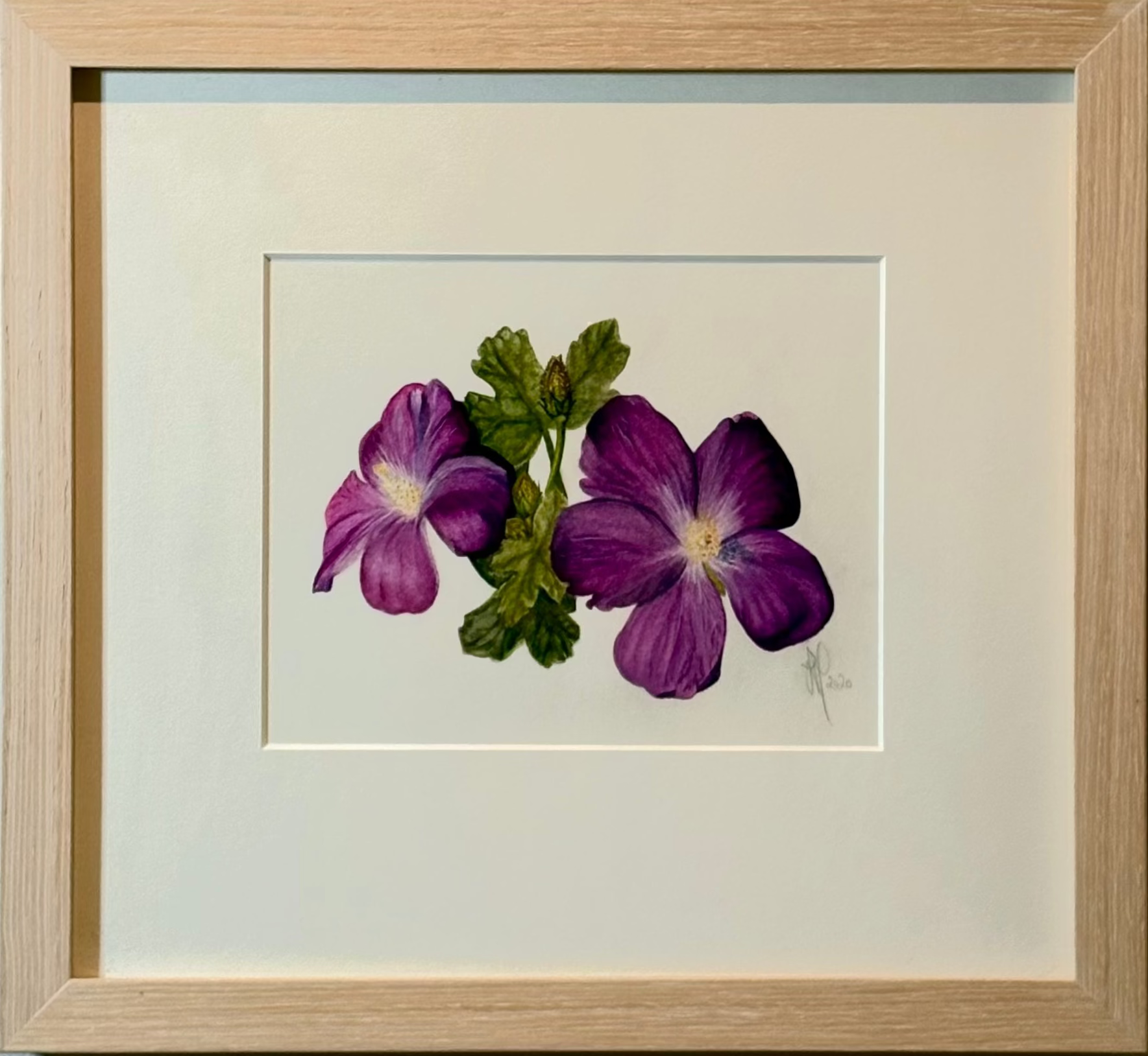 'Australian Hibiscus' by Lee Machain (2020) - Original