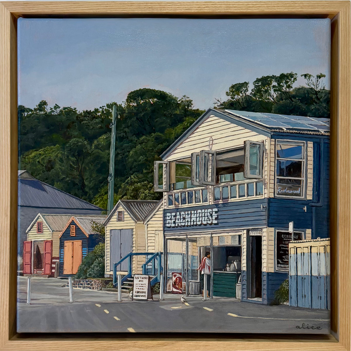'Beach House, Half Moon bay' by Alice Sutcliffe (2026) - Original