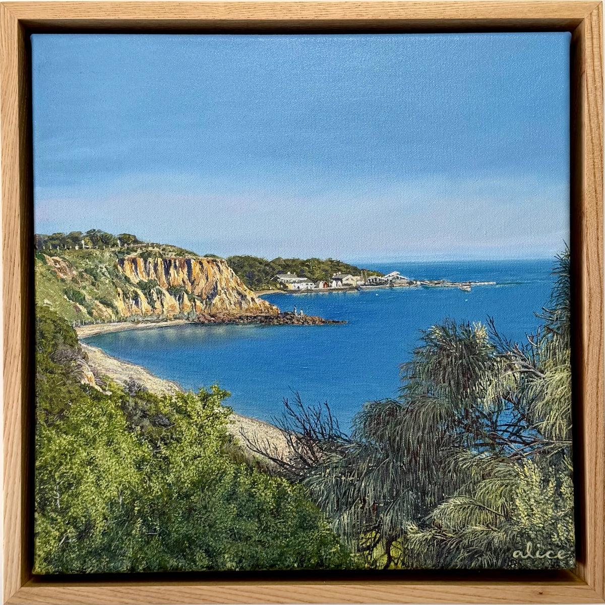 'Calm day at the bay' by Alice Sutcliffe (2026) - Original