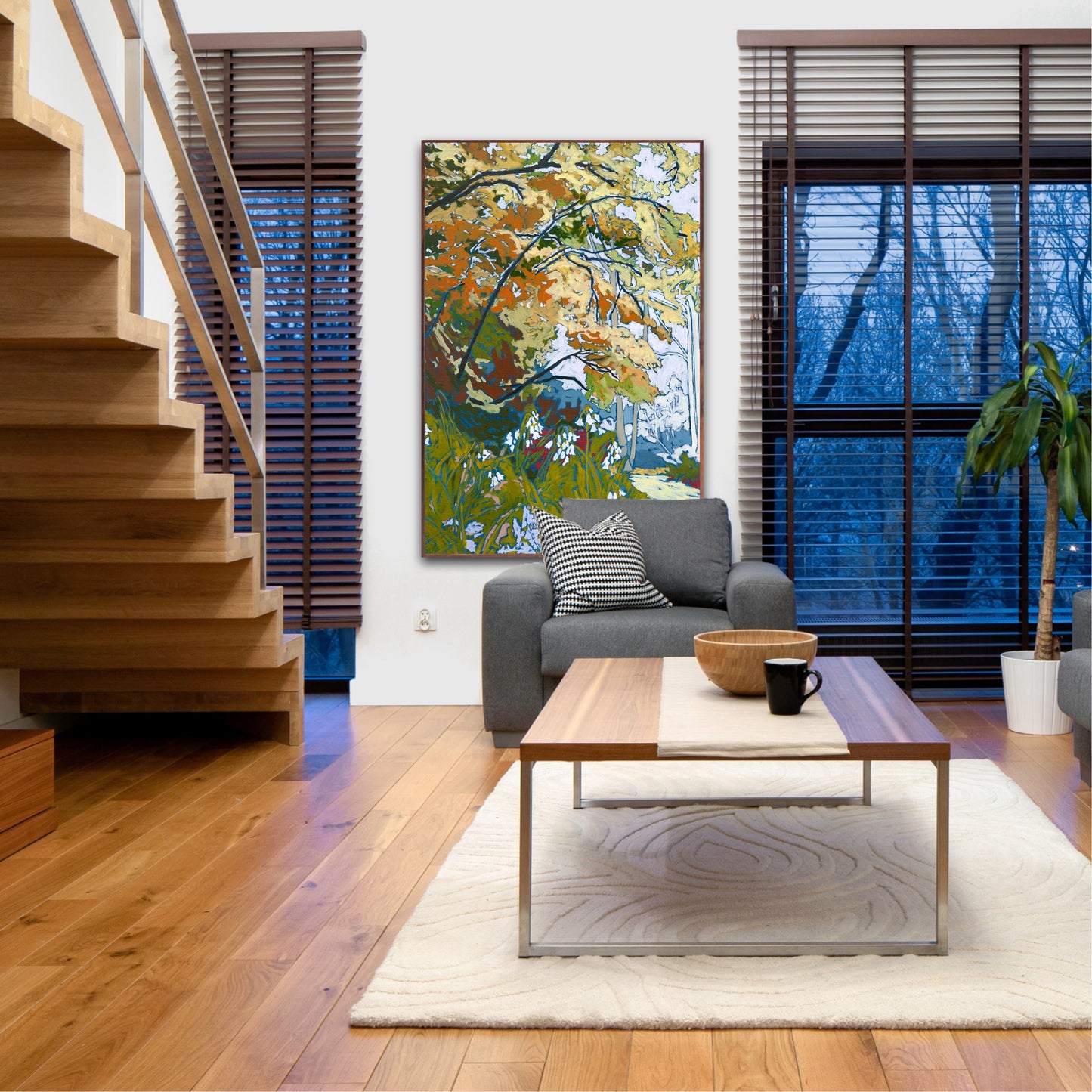 'Woodland Wonderer' by Jesslyn Murphy (2025) - Canvas Print