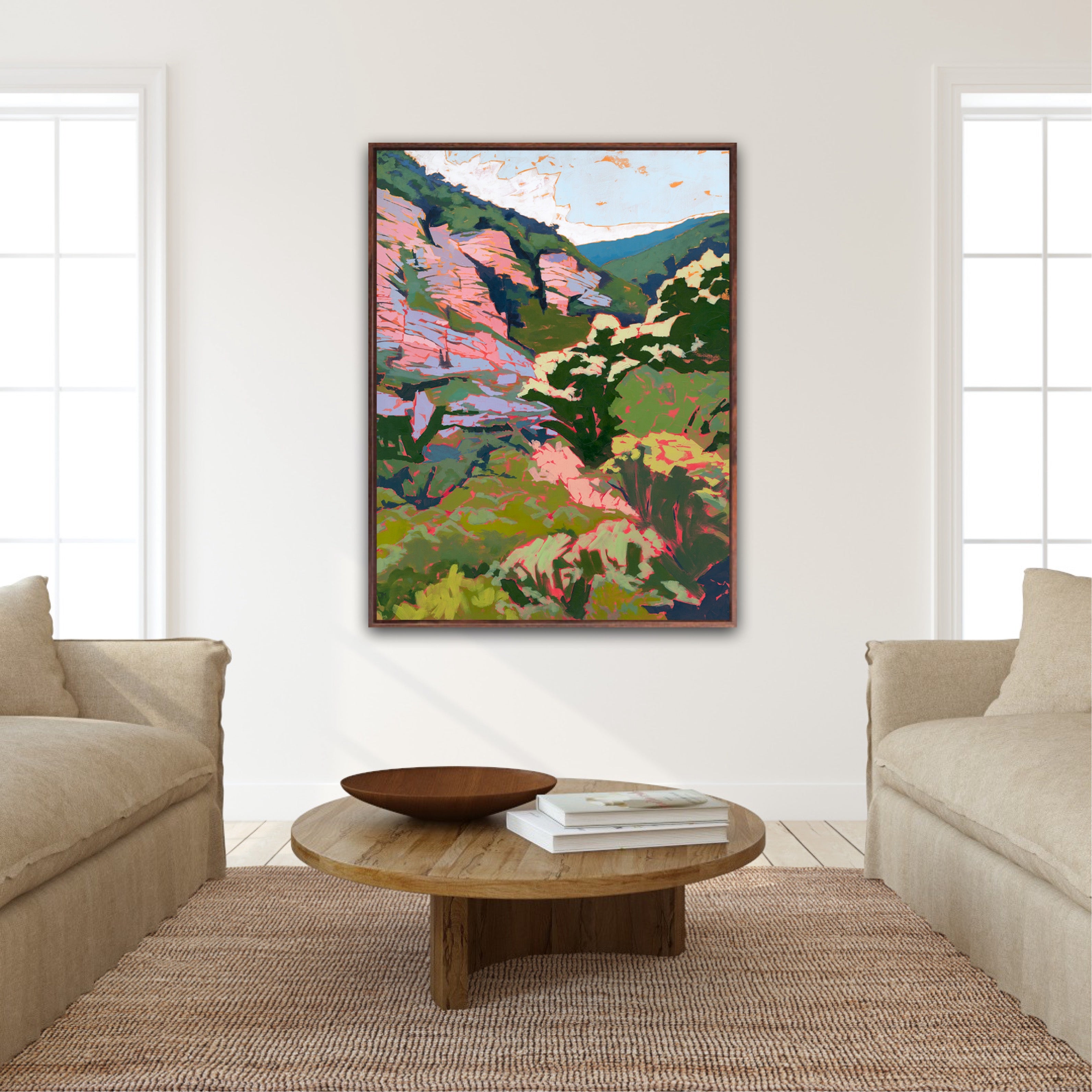 'Morialta' by Jesslyn Murphy (2025) - Canvas Print