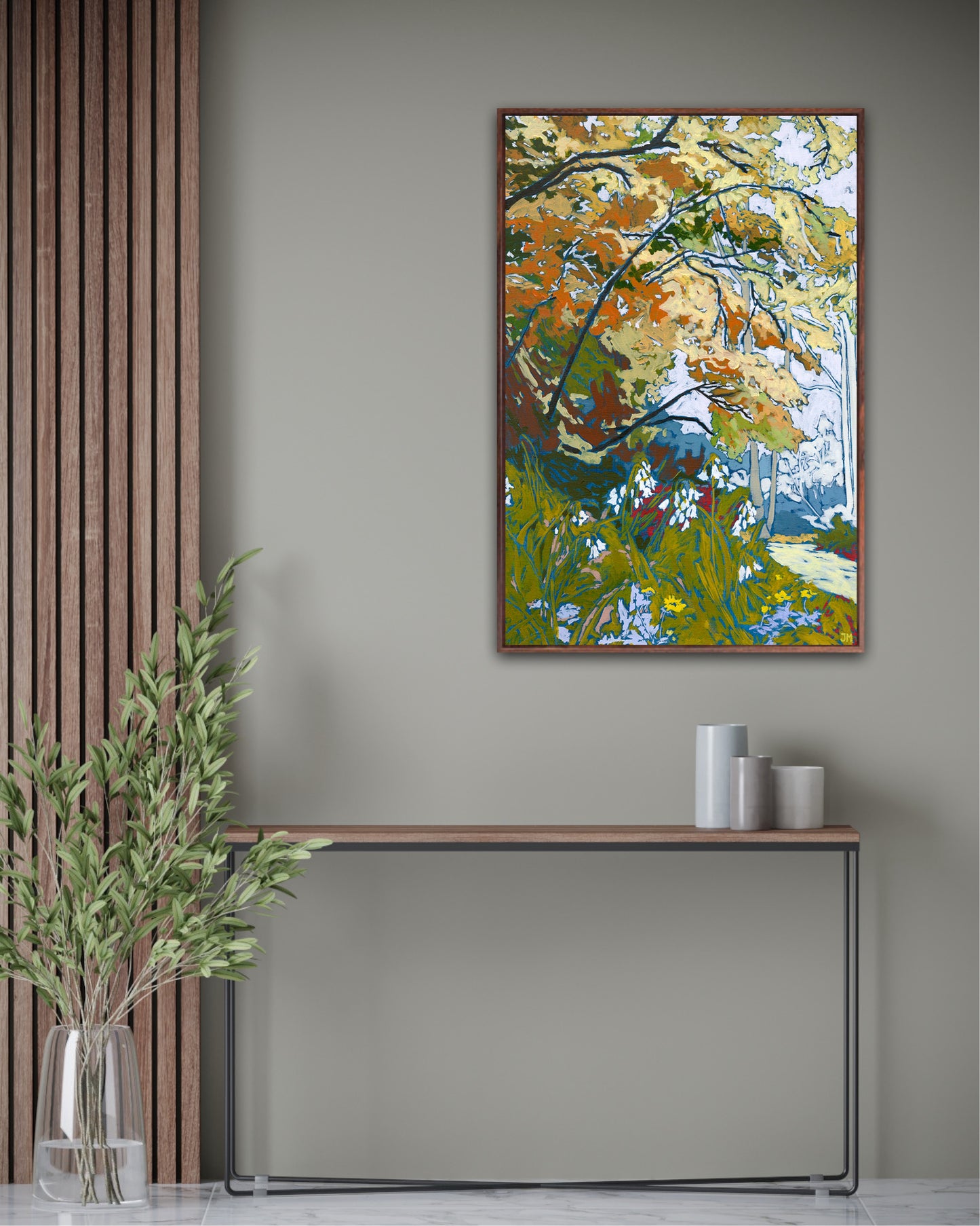 'Woodland Wonderer' by Jesslyn Murphy (2025) - Canvas Print