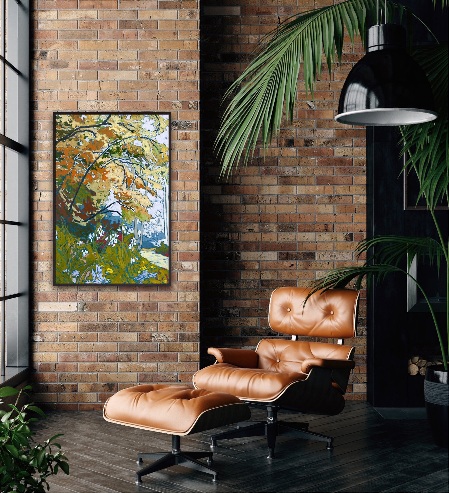 'Woodland Wonderer' by Jesslyn Murphy (2025) - Canvas Print