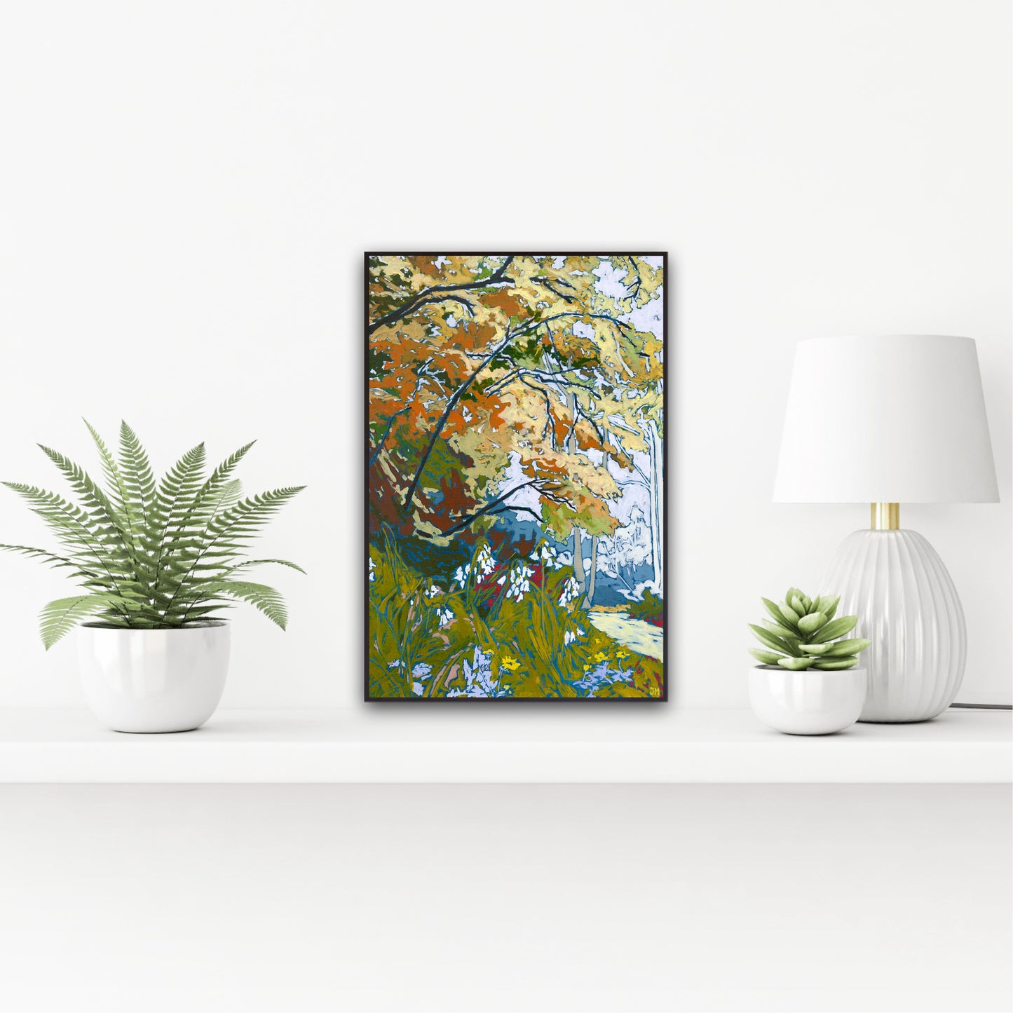 'Woodland Wonderer' by Jesslyn Murphy (2025) - Canvas Print