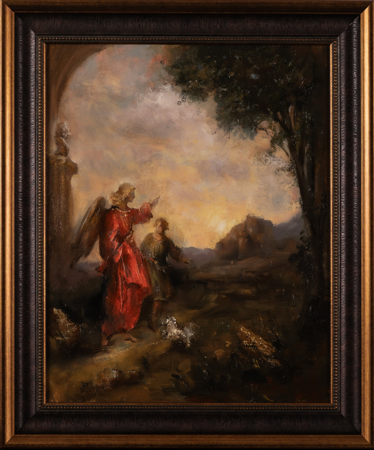'Idyll with Tobias and Angel (There Lies the Path)' by Marjan Bakhtiarikish (2026)