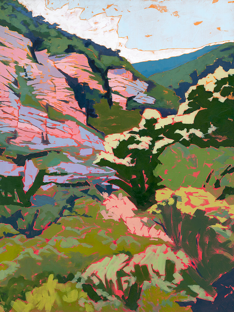 'Morialta' by Jesslyn Murphy (2025) - Canvas Print