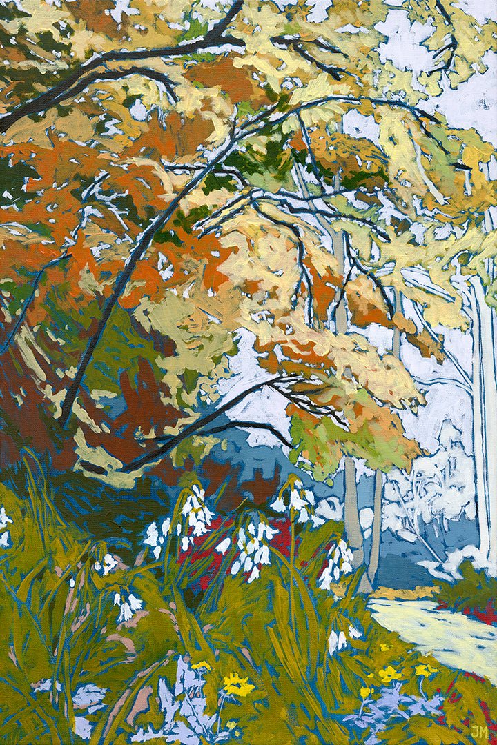 'Woodland Wonderer' by Jesslyn Murphy (2025) - Canvas Print