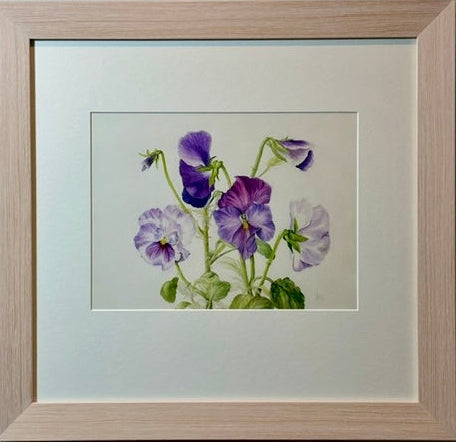 'Pansy Patch' by Lee Machain (2023) - Original