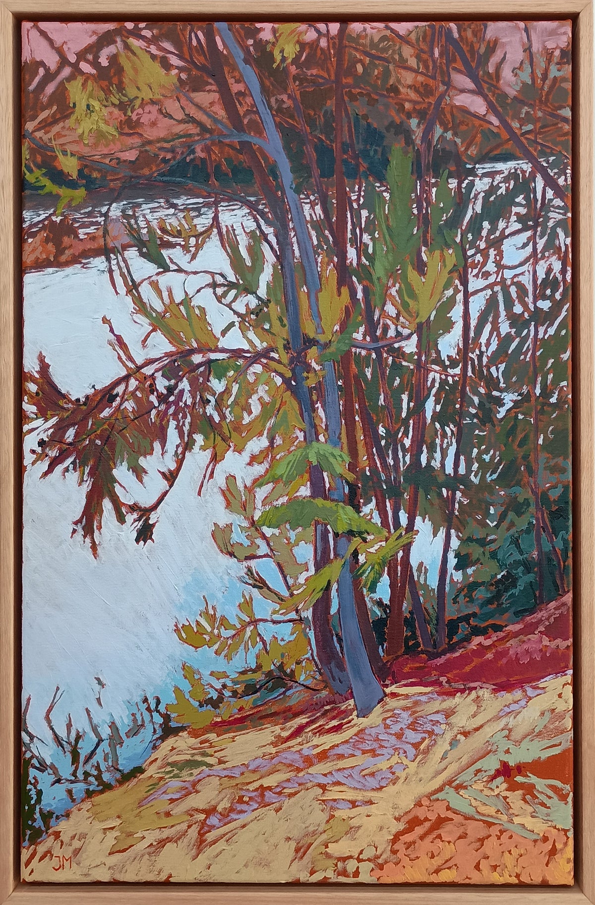 'Riverbank Saplings' by Jesslyn Murphy (2026) - Original