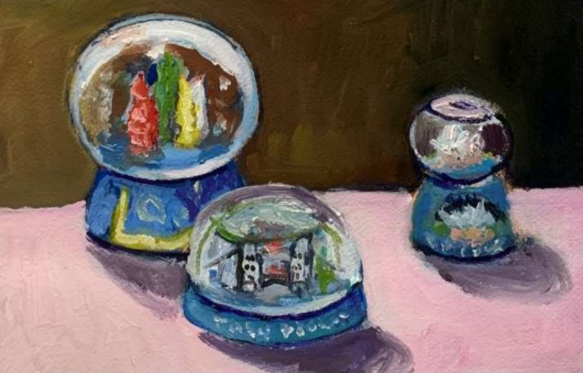 'Snowglobes' by Angela Melouney (2025) - Original