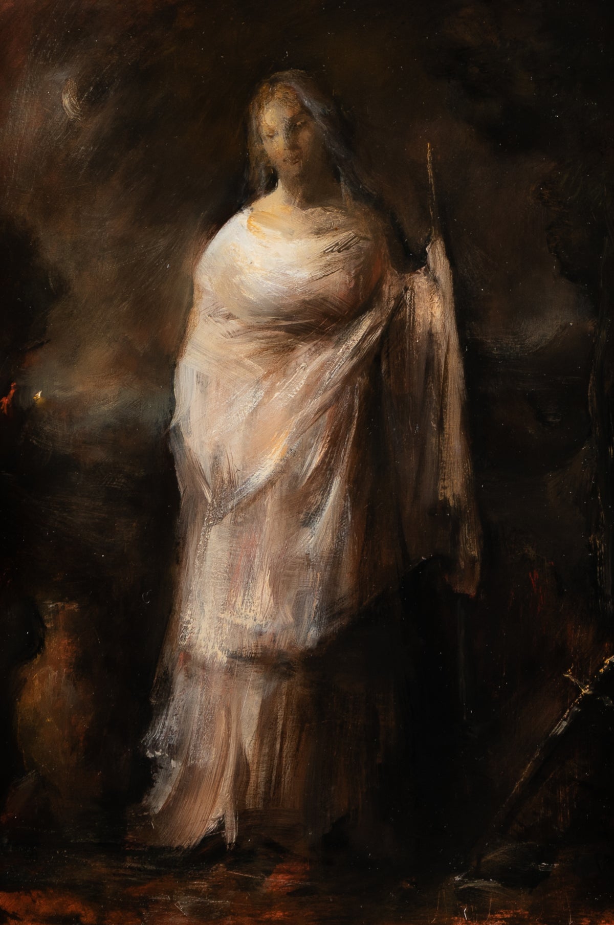 'The Oracle' by Marjan Bakhtiarikish (2026) - Original
